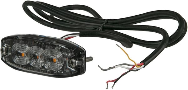 Lamp? de avertizare intermitent? galben? 3 LED-uri LA20073