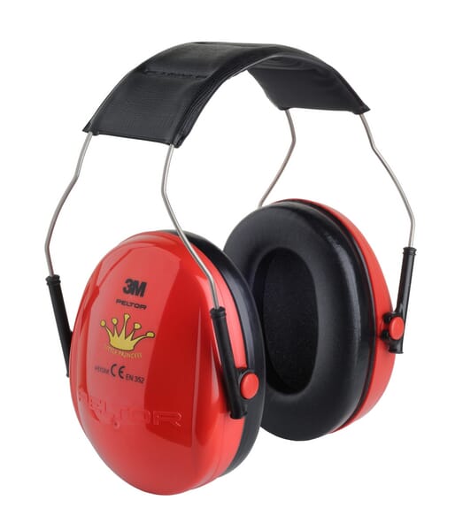 Căști antifonice roșii Kids Princess H510AKRD