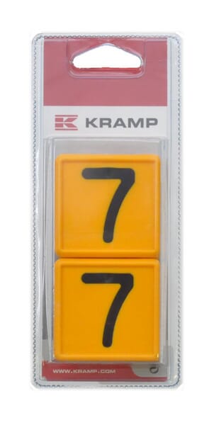 Număr marcare nr.7 KRVV10107P006