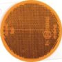Reflector, chihlimbar, rotund LA75017