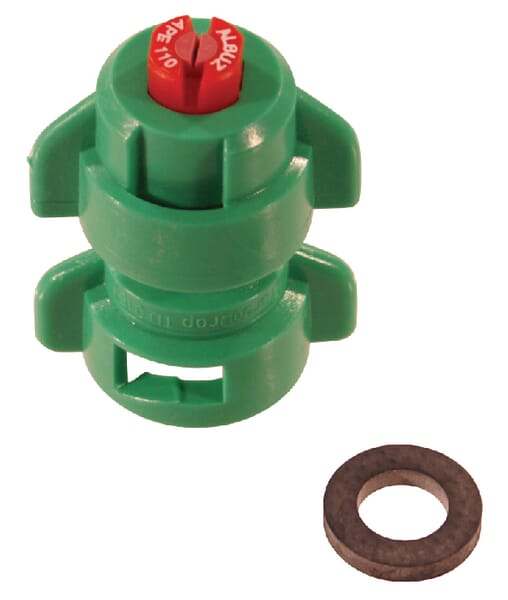 Duză injecție aer TD 110° 015 verde din material ceramic Agrotop TD110015