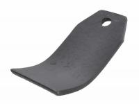 Cuțit tocător 75x7x150mm diametru 13,5mm potrivit pentru Taarup CK1165