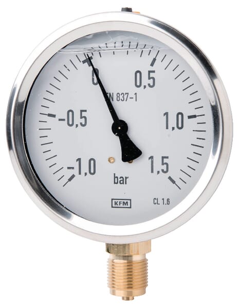 Manometru 100mm glicerină MA100115VAC