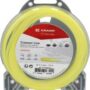 Fir de tăiere diametru 1,3mm, 15m, rotund, galben, Kramp NL1315RKR