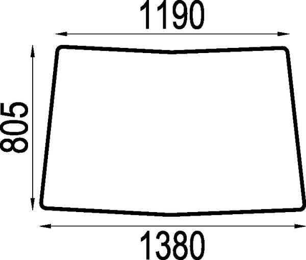Parbriz L112972N