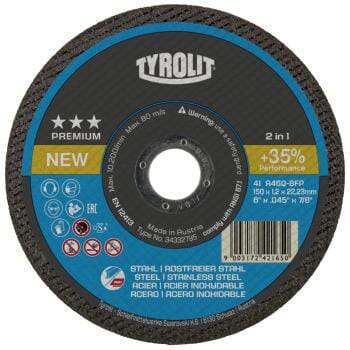 Disc de tăiere F41 125x1x22,23 A60Q-BFP 34332792