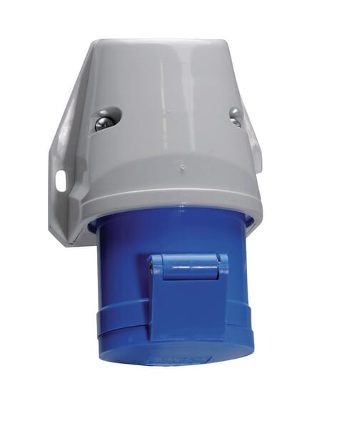 Priză perete CEE 16A 3P 230V IP44 90×72 B011765