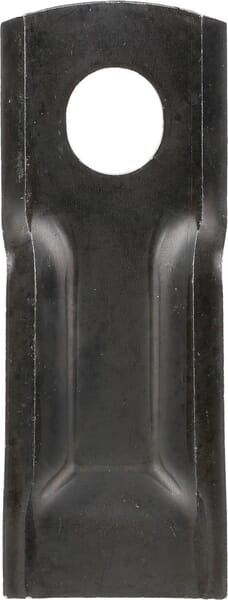 Lamă cositoare stânga/dreapta 132x50x4mm orificiu 23×20,5mm oval pachet 25 buc. potrivită pentru Taarup KT5611050001KR