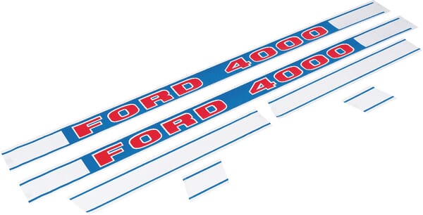 Set autocolant FORD 4000 81822595GP