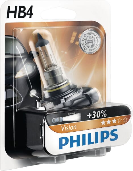 Bec halogen HB4 P22d 12V 55W 1095lm Philips GL9006PRB1