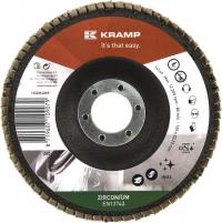 Disc de șlefuire lamelar cu zirconiu 125mm granulație 40 125ZIK40KR