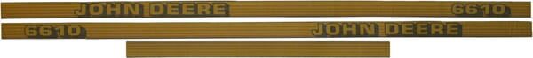 Set autocolante „John Deere 6610” TR6610JD