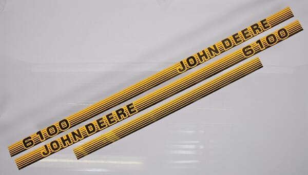 Set autocolant „John Deere 6100” TR6100JD