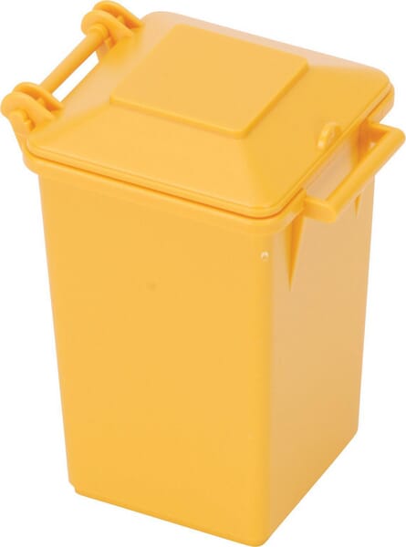 Coș de gunoi, galben U42638