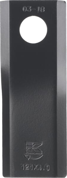 Lamă cositoare dreapta 122x45x4mm orificiu 18,25mm pachet 25 buc. potrivită pentru Kuhn/Claas/John Deere/New Holland 56451300KR