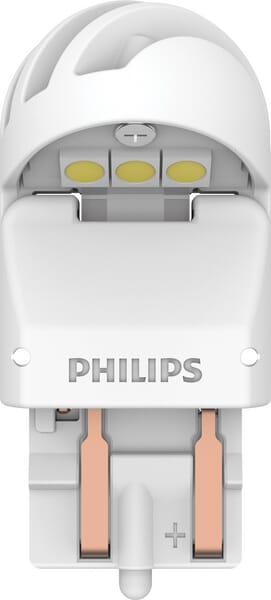 Bec led W21/5W W3x16q 12V/24V 1,8W 240lm alb (utilizare în afara șoselei) Philips GL11066XUWX2