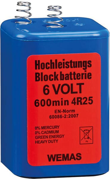 Baterie 4R25 6V zinc-carbon albastră 3040360010000
