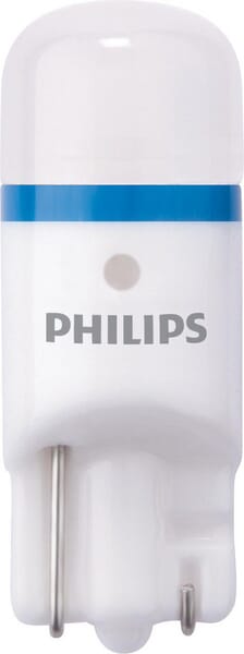 Bec led W5W W2.1×9.5d 12V albastru (utilizare în afara șoselei) Philips GL127998000KX2