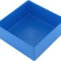 Cutie sortimentație 108x108x45mm plastic albastru Hünersdorff WE6223