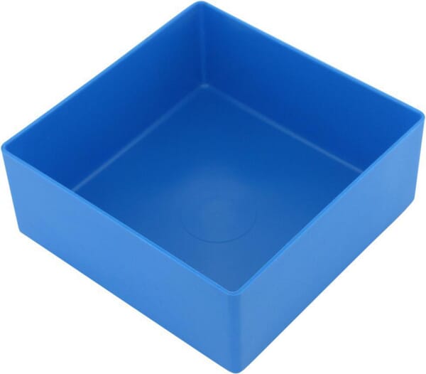 Cutie sortimentație 108x108x45mm plastic albastru Hünersdorff WE6223