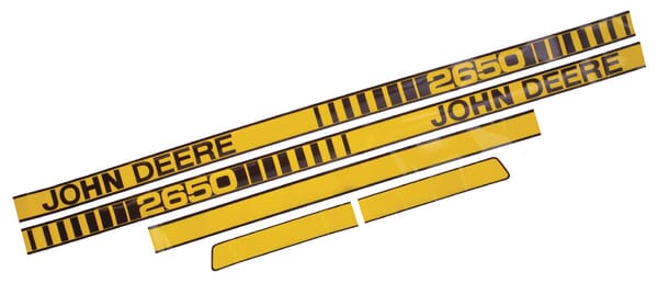 Set autocolant „John Deere 2650” TR2650JD