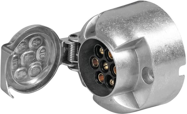 Priză 7 poli metal LA74000