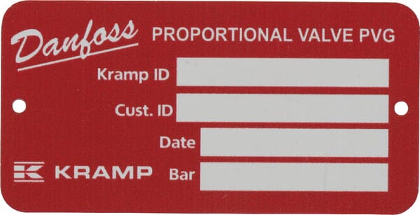 Plăcuță notare KAVEE/PVG32 PVG329TP