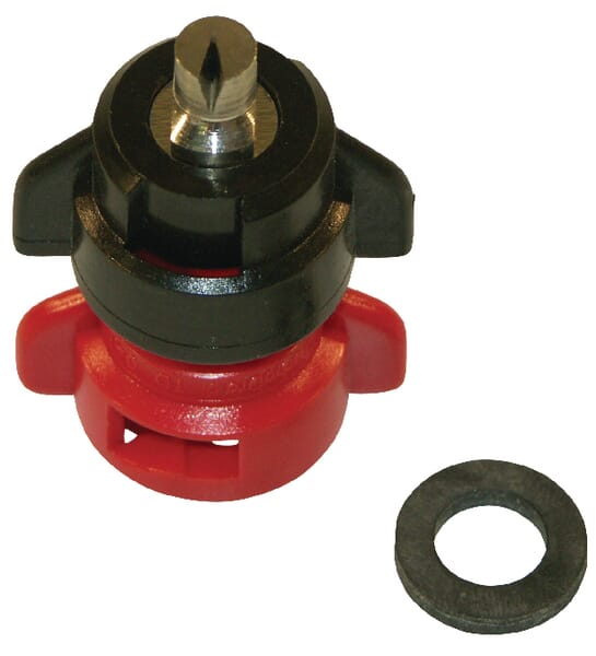 Duză injecție aer jet oblic TDOC 80° 04 roșie alamă Agrotop TDOC8004