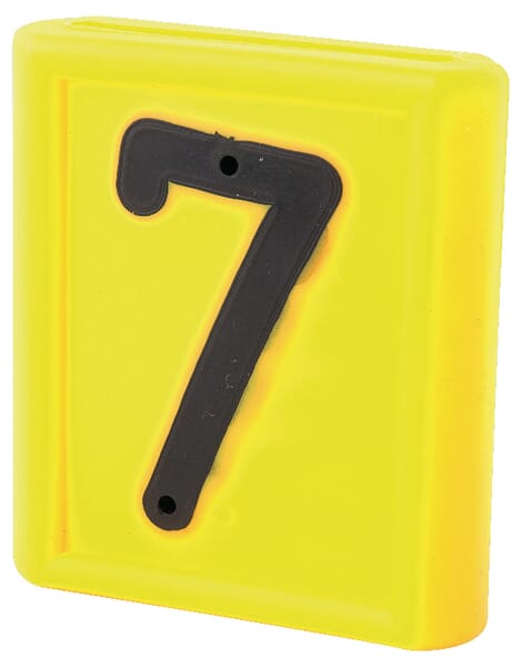 Număr marcare nr.7 VV20107