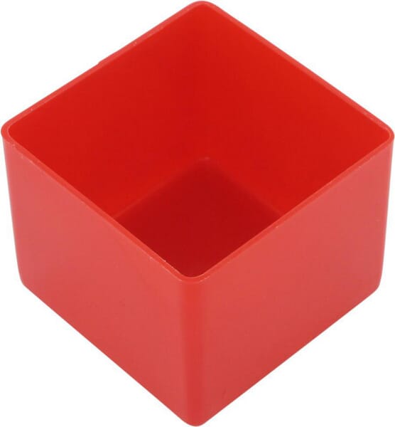 Cutie sortimentație 54x54x45mm plastic roșu Hünersdorff WE6221