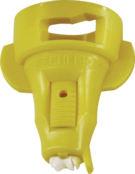 Duză ventilator dublu plat IDTA 120° 02 Lechler, galbenă, din material ceramic IDTA12002CP024