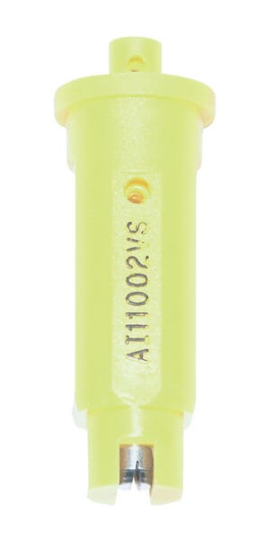 Duză injecție aer AI 110° 02 galbenă din oțel inoxidabil TeeJet AI11002VS