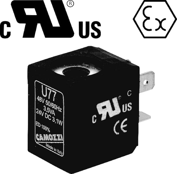 Bobină solenoid 110V-50/60Hz U7K