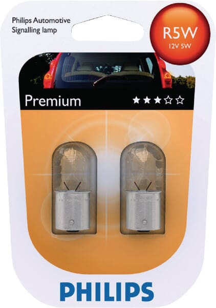 Bec incandescent W2.3W tub W2x4.6d 12V 2,3W 18,6lm alb Philips GL12061CP