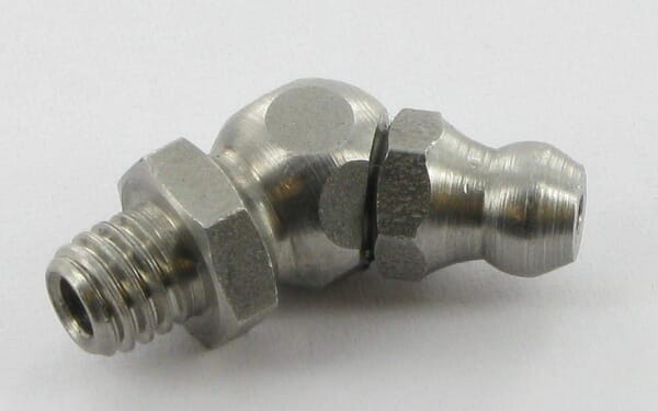 Niplu de ungere M6x1 V2A 45° GN6145RVS