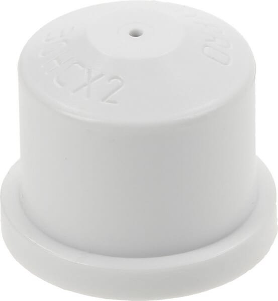 Duză conică goală HCX 80° 02 albă din plastic Hypro 30HCX2