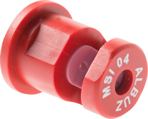 Duză de pulverizare plată MSI 04 roșie MSI04RED