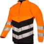 Jachetă protecție motofierăstrău reflectorizantă Hi-vis portocalie/neagră 3XL BasePro SIP 1RI1OB3XL