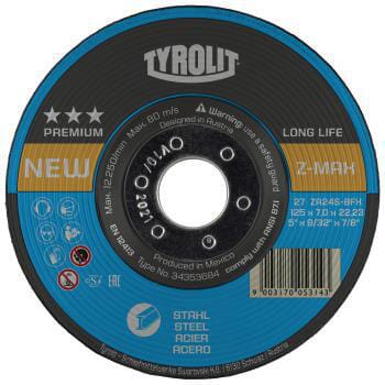 Disc de șlefuire 230x7x22,23mm ZA24S-BFX 34353689