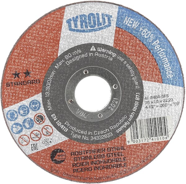 Disc de tăiere 115×1,6×22,23mm A46R-BFS 34332833