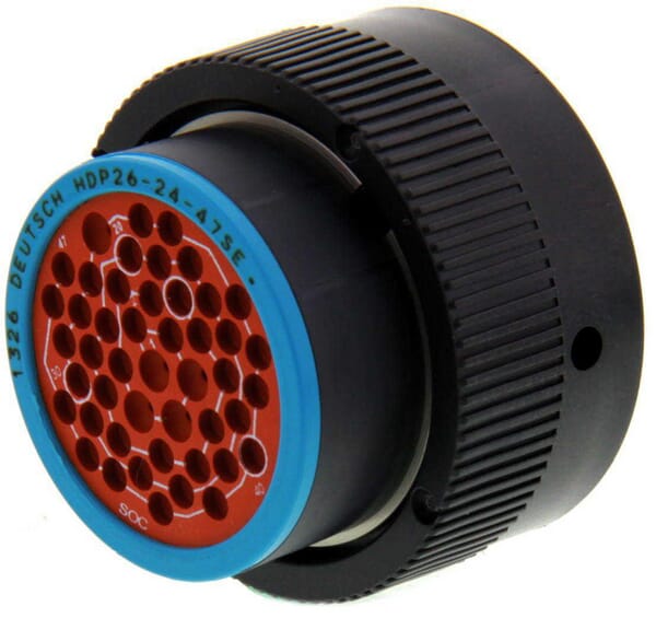 Priză șasiu cu 47 de pini, tată, HDP20 DSHDP262447PE