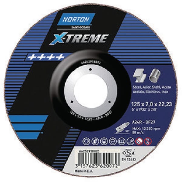 Disc abraziv pentru șlefuire X-Treme Life 115×7 66252918822