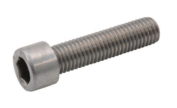 Șurub cap cilindric orificiu hexagonal DIN912 M8x1,25x40mm filet 28mm oțel inoxidabil A4 Kramp 912840RVSA4