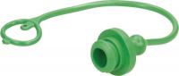Dust plug green for NV12 Female TM12LV
