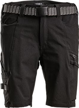 Pantaloni scurți 4W elastici negri 5XL KW202845001134