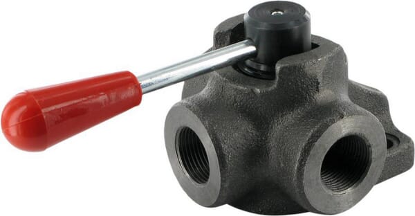 Gaură longitudinală robinet 3 căi 3/4 BSP DH203B