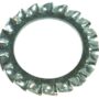 Şaibă rotundă elastică crestată DIN6798 M10x18x0,9mm oțel inoxidabil A2 Kramp 6798A10RVSP050