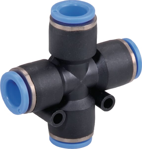 Racord în cruce 10mm „Push-in” CC10P