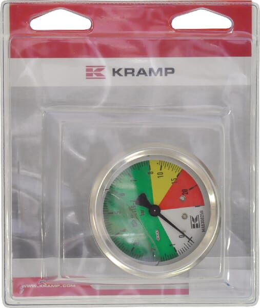 Manometru 63 mm Ø 0-8-25 KRMA630825BP001