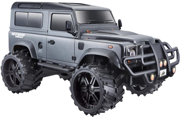 Mașină de teren Land Rover Defender RC gri/negru 1:16 MA82071G